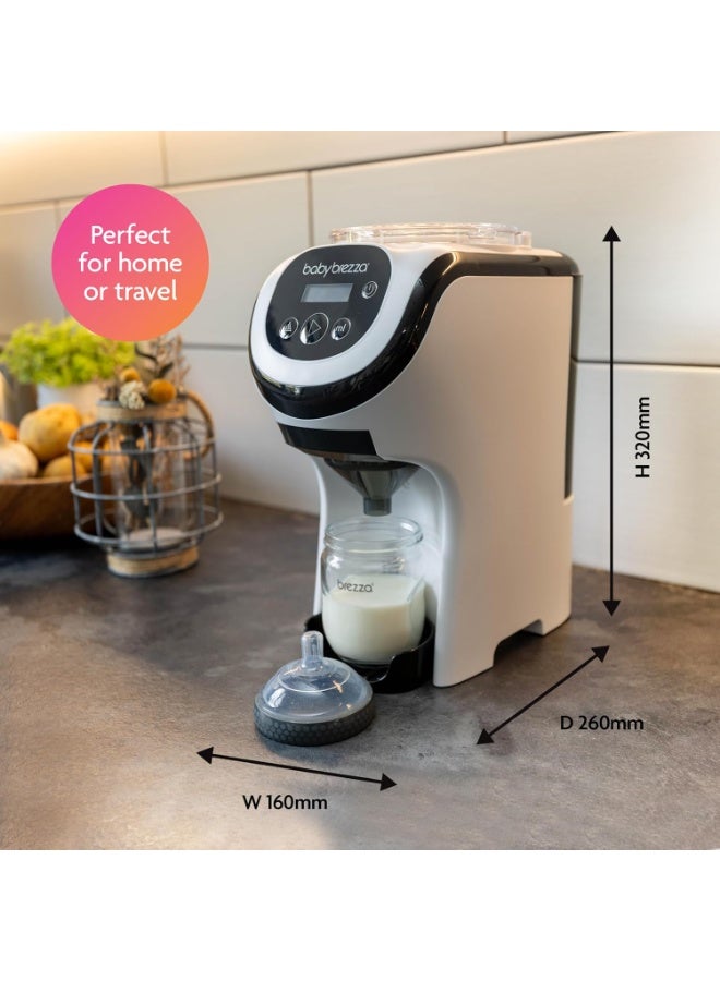 Baby Brezza Formula Pro Mini Baby Formula Mixer Machine Fits Small Spaces and is Portable for Travel– Bottle Makers Makes The Perfect Bottle for Your Infant On The Go, White - Image 2